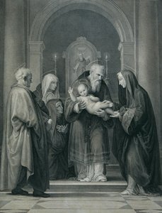 神殿での供物 作： Carl Heinrich Rahl