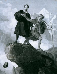 マンフレッドとシャモアハンター 作： Carl Heinrich Rahl