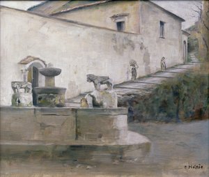 イタリアの噴水 作： Carl Holsoe