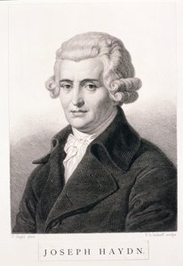 ジョセフ・ハイドン（1732-1809）FAアンドルフによって刻まれました 作： Carl Jager