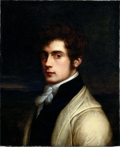 自画像、1819年。 作： Carl Joseph Begas