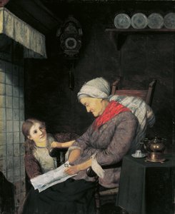 おばあさんを訪ねて 作： Carl Julius Lorck