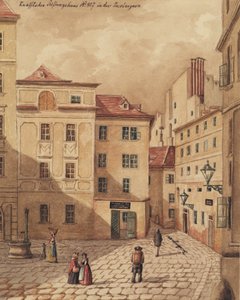 ウィーンのJacobergasse No. 807にあるKnaffelsche Foundation House 作： Carl L. Wiesböck