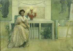 プロムの後 作： Carl Larsson