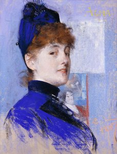 アルマ、1887 作： Carl Larsson