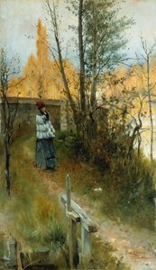 秋 作： Carl Larsson