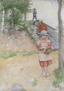 1917年のセラー 作： Carl Larsson