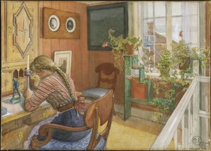  作： Carl Larsson