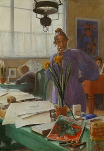 私の妻 作： Carl Larsson