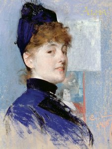 アルマの肖像 作： Carl Larsson