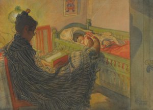 いわゆる病人 作： Carl Larsson