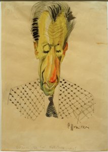BFDolbin - C.-Fによる似顔絵。 Hollitzer、1925 作： Carl Leopold Hollitzer