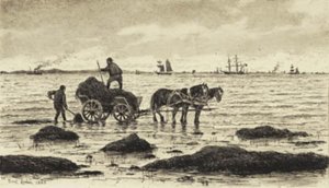 農家は海苔を運転します 作： Carl Locher