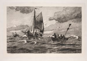 海の漁師 作： Carl Locher