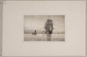 北海の静かな夜 作： Carl Locher