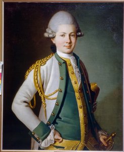 Portrait du comte Nicolay Semyonovich Mordvinov (1754-1845) (伯爵 N.S. Mordvinov の肖像)。 カール・ルートヴィヒ・ヨハン・クリスティネック（1733-1793または1794）による絵画、キャンバスに油彩