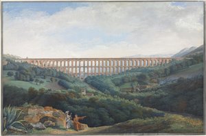 カゼルタの水道橋 作： Carl Ludwig Hackert