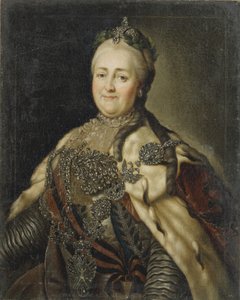 女帝エカチェリーナ2世の肖像1729-1796、1780