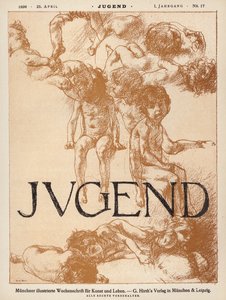 雑誌「Jugend」のカバーイラスト