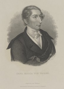 カールマリアフォンウェーバー1786-1826、c。 1840。 作： Carl Mayer