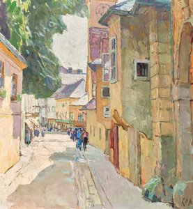 博士 メードリングのザイペル通り 作： Carl Moll
