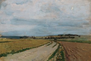 気分研究の夕べ、ミヒェルハウゼン (プランケンベルグ) 作： Carl Moll