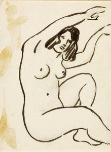 女性ヌード 作： カール・ニューマン