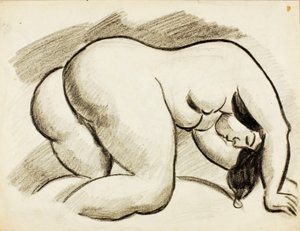 女性ヌード 作： Carl Newman