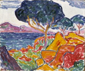 風景、カリフォルニア州。 1909-1914。