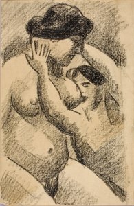 母と子 作： Carl Newman