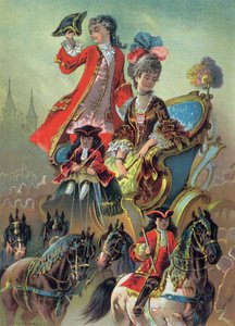 戦車では、「くるみ割り人形」のイラスト、ETAホフマン作（1776-1822）1883 作： Carl Offterdinger