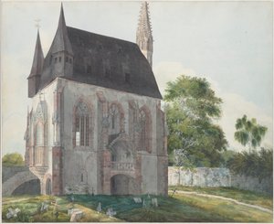 キードリッヒのトテンカペル、1818年頃。