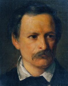 建築家フランツ・ビール (1804-1861) 作： Carl Rahl