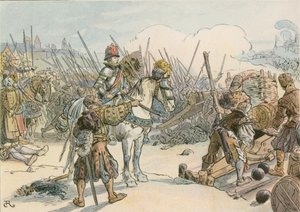 ヨアヒム2世は1542年にトルコ戦争で主導権を握っていました 作： Carl Rohling