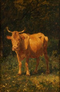 パン色の牛 作： Carl Rudolf Huber