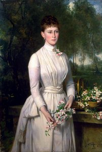 大公妃エリザヴェータ・フョードロヴナの肖像、1864–1918、1885年。 作： Carl Rudolph Sohn