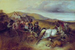新婚旅行。 1841 作： Carl Schindler