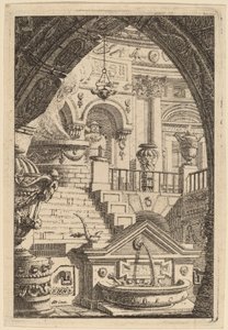 古寺の幻想 作： Carl Schütz