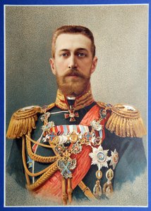 ロシアのニコライ・ニコラエヴィチ大公 (1831-1891) の肖像画。 カール シュルツ (1823-1876) の作品、カラー リトグラフ、1850 年頃。 ドイツ美術