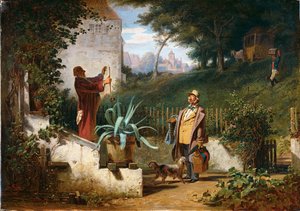 幼なじみ 作： Carl Spitzweg