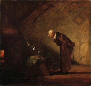 錬金術師 作： Carl Spitzweg
