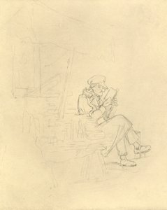 Der Antiquar、19世紀中期後半、c1924。 作： Carl Spitzweg