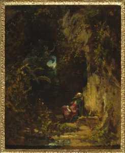 哲学者 作： Carl Spitzweg