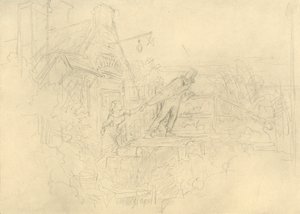 Der Zechpreller、19世紀半ば後半、1924年。