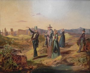 カンパーニャの英語観光客 作： Carl Spitzweg