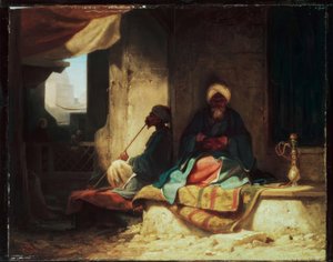 トルコのバザーで 作： Carl Spitzweg