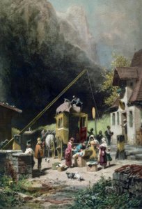 考えだけは免税です 作： Carl Spitzweg