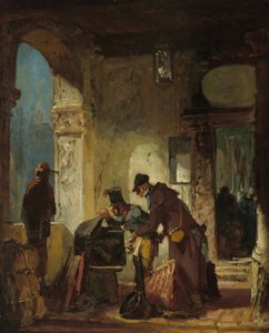教皇税関改正 作： Carl Spitzweg
