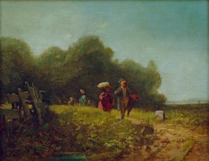 日曜日の散歩 作： Carl Spitzweg