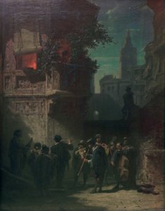 スペインの静けさ 作： Carl Spitzweg